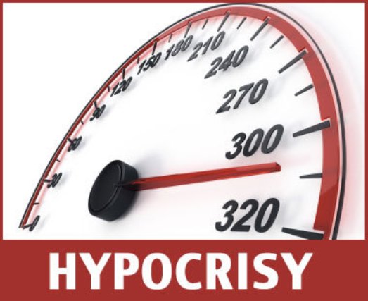 Hypocrisy Meter Clean