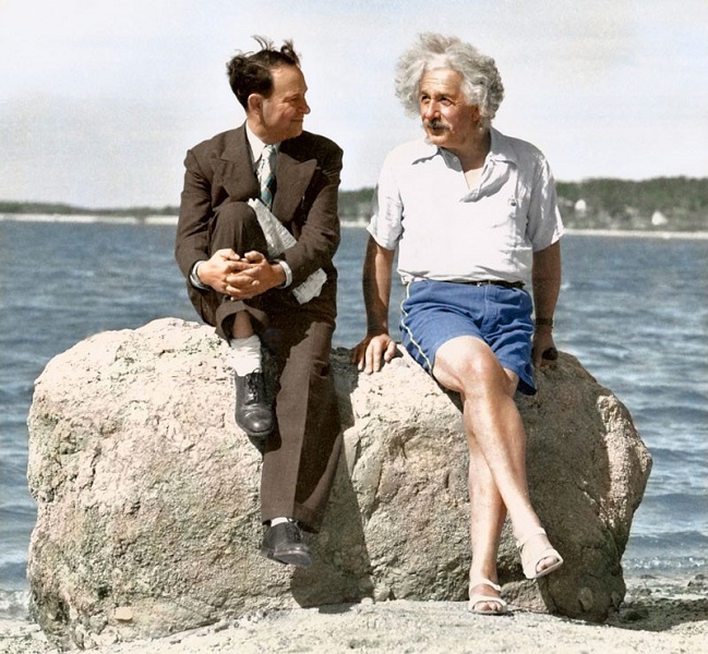 Einstein on long beach 39