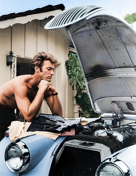 clint with his jag